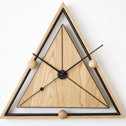 Vintage postman mordern wall clock