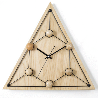 Vintage postman mordern wall clock