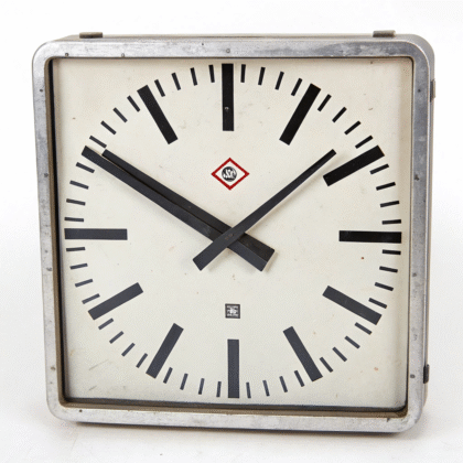 Luxury white face and white bezel wall clock