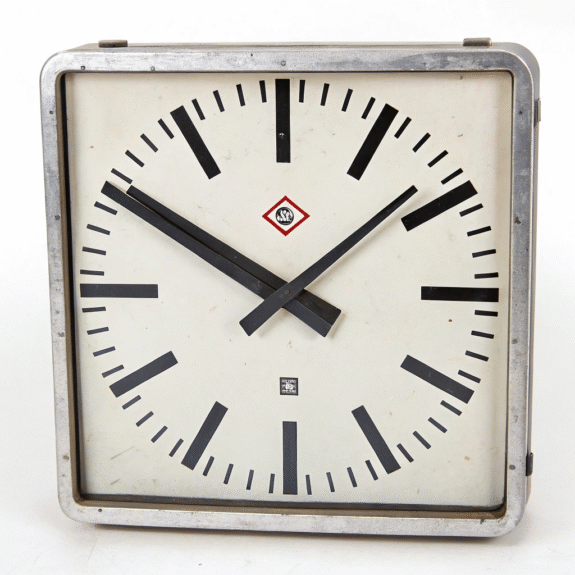 Luxury white face and white bezel wall clock
